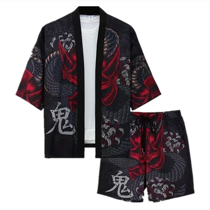 Nou 2024 Noua animație periferică Kimono Jachetă costum Halat de baie Pijamale pelerina a doua dimensiune