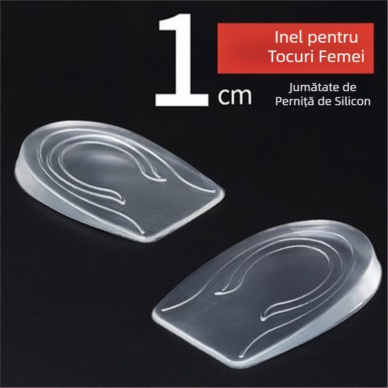 Branturi japoneze pentru creșterea înălțimii, confortabile pentru picioare, pantofi invizibili din piele pentru bărbați, cizme Martin, tampoane din silicon pentru creșterea înălțimii Aj1