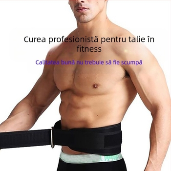 Centură de fitness pentru bărbați, centură de susținere a genuflexiunilor, centură de forță pentru ridicarea greutăților, centură profesională cu cataramă rapidă pentru femei, strângere abdominală și respirabilă