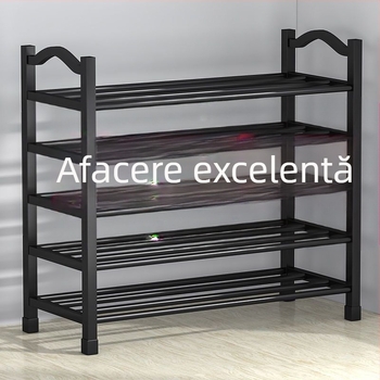 Suport pentru pantofi multi-strat, simplu pentru ușă, dormitor studențesc, rezistent la praf și puternic, popular, pentru depozitarea dulapului de pantofi