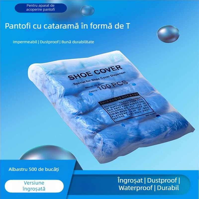 Folie protectoare în interiorul biroului, mașină de acoperit încălțăminte de dimensiuni mari pentru călcat pe picioare, artefact complet automat de unică folosință pentru schimbarea pantofilor de înaltă calitate