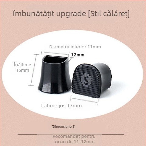 Toc stiletto protector capac silențios tocuri înalte accesorii toc toc înlocuire toc capac amortizor pad rezistent la uzură capac amortizor