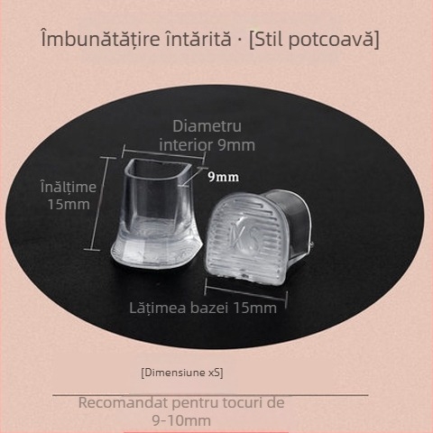 Toc stiletto protector capac silențios tocuri înalte accesorii toc toc înlocuire toc capac amortizor pad rezistent la uzură capac amortizor
