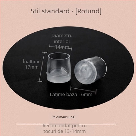 Toc stiletto protector capac silențios tocuri înalte accesorii toc toc înlocuire toc capac amortizor pad rezistent la uzură capac amortizor