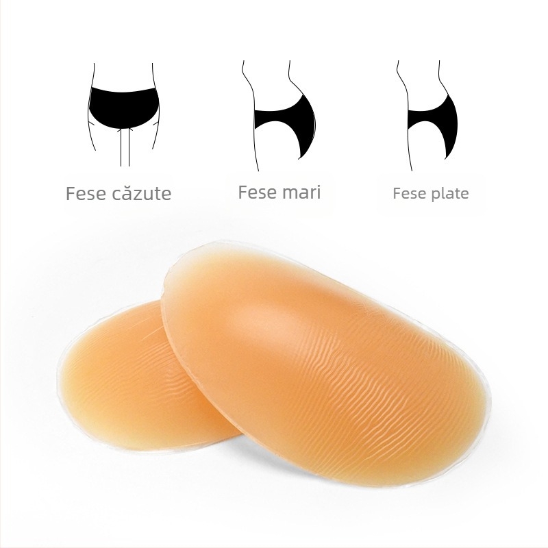 Transfrontalieră, vânzare fierbinte, silicon fals, fund și șold, tampoane autoadezive naturale, fără sudură, șold, tampoane de ridicare a liniei șoldului, boost, artefact