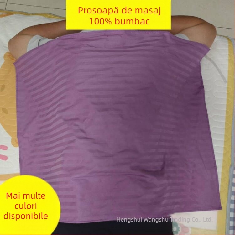 Pânză de masaj pentru salon de înfrumusețare, pânză de masaj, prosop de mână, cearșaf de pat pentru masaj, prosop de masaj complet pentru salon de înfrumusețare, masaj orb din bumbac