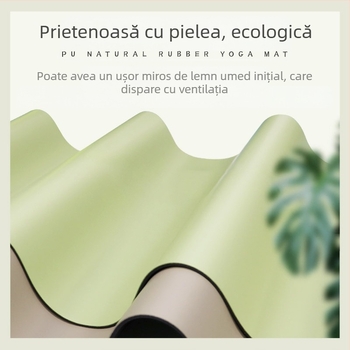 Covoraș de yoga din cauciuc transfrontalier, antiderapant, îngroșat, sport profesional, fitness, dans, covoraș de noroi cu diatomee, en-gros, în stoc, generație de păr