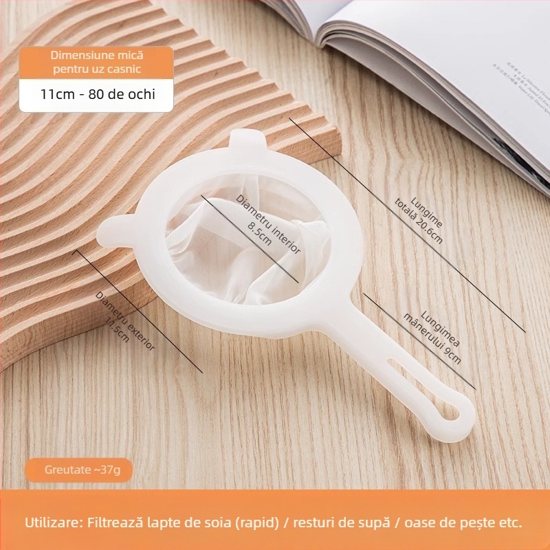 Storcător de suc ultra-fin pentru bebeluși, filtru de lapte de soia, sită anti-scurgere, bucătărie, filtru de rupere a peretelui, filtru de lapte de soia