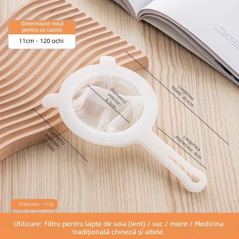 Storcător de suc ultra-fin pentru bebeluși, filtru de lapte de soia, sită anti-scurgere, bucătărie, filtru de rupere a peretelui, filtru de lapte de soia