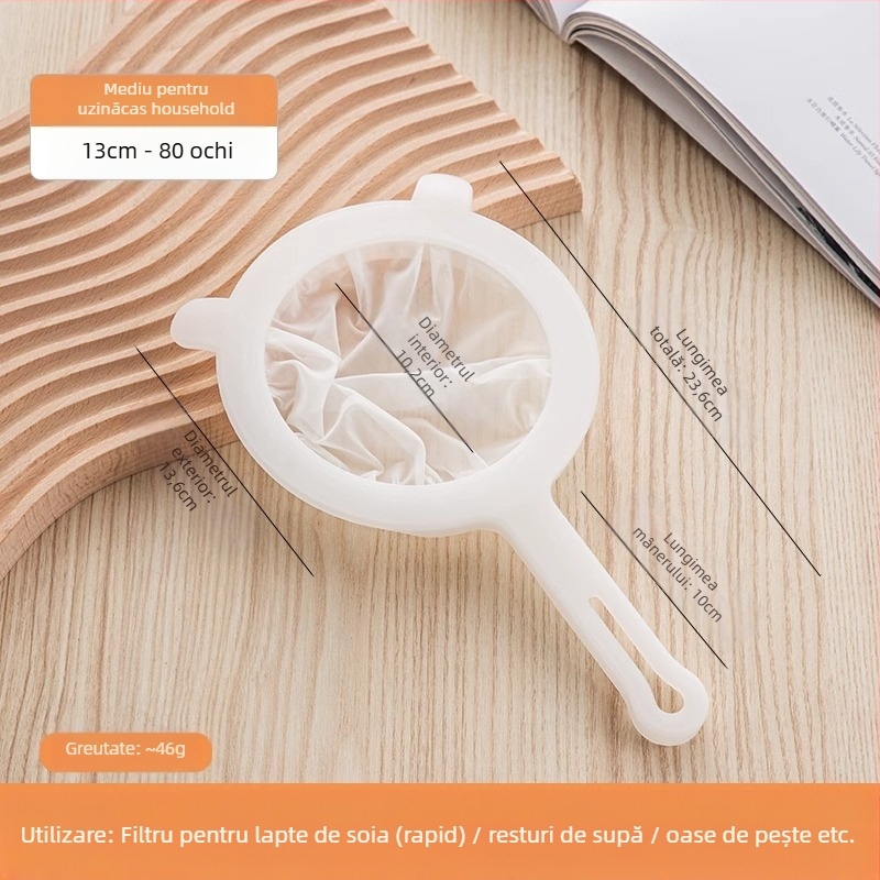 Storcător de suc ultra-fin pentru bebeluși, filtru de lapte de soia, sită anti-scurgere, bucătărie, filtru de rupere a peretelui, filtru de lapte de soia