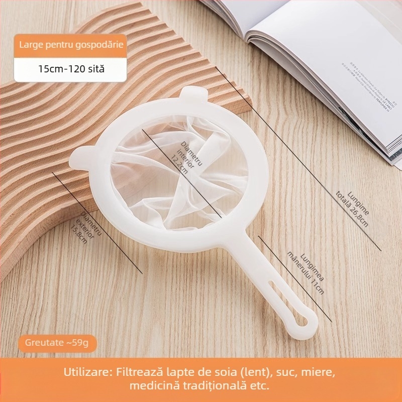 Storcător de suc ultra-fin pentru bebeluși, filtru de lapte de soia, sită anti-scurgere, bucătărie, filtru de rupere a peretelui, filtru de lapte de soia