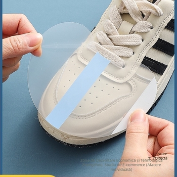 Autocolant impermeabil superior, folie anti-umezeală și anti-murdărie pentru degete, husă de protecție pentru încălțăminte care nu se udă pentru zilele ploioase, rezistentă la ploaie, umiditate și uzură