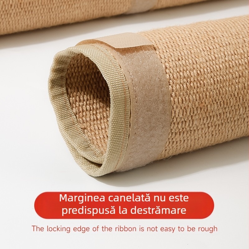 Jucărie pentru pisici, picior de masă, zgâriat pentru pisici, covoraș din sisal, placă de zgâriat pentru pisici, rezistentă la uzură, protecție anti-ciob, masă și scaun, gheare de șlefuit, artefacte, provizii pentru pisici