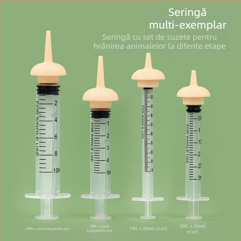 Pet medic hrănitor sticla pisoi cățeluș sticla universală medicament hrănitor picurător biberon nou-născuți pisoi hrănire consumabile