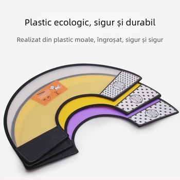 Câine Elizabeth Ring Pet Husă de protecție Câine Anti-mușcătură Husă de protecție Frumusețe Headgear Anti-zgârietură Gât Husă Pisică Anti-lingere Inel