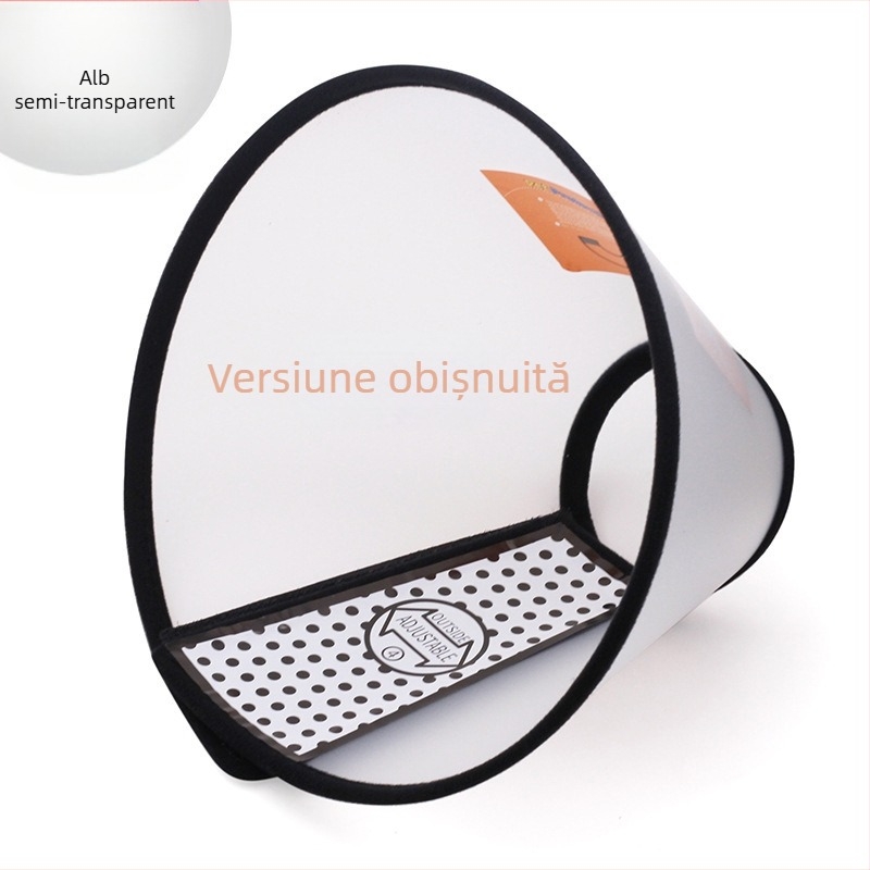 Câine Elizabeth Ring Pet Husă de protecție Câine Anti-mușcătură Husă de protecție Frumusețe Headgear Anti-zgârietură Gât Husă Pisică Anti-lingere Inel