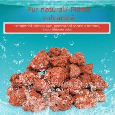 Acvariu de pește, piatră vulcanică, filtrare naturală pură, adsorbție a apei purificate, peisagistică, iaz de pește, filtrare a acvariului, material special arabic cu nisip de fund, material special pentru amenajarea teritoriului