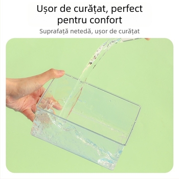 Baie de hamster, cadă de baie, nisip pentru baie, lavoar, toaletă, dublă utilizare, nisip de baie Golden Bear, nisip de urină, anti-stropire, consumabile externe