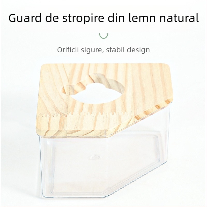 Baie de hamster, cadă de baie, nisip pentru baie, lavoar, toaletă, dublă utilizare, nisip de baie Golden Bear, nisip de urină, anti-stropire, consumabile externe