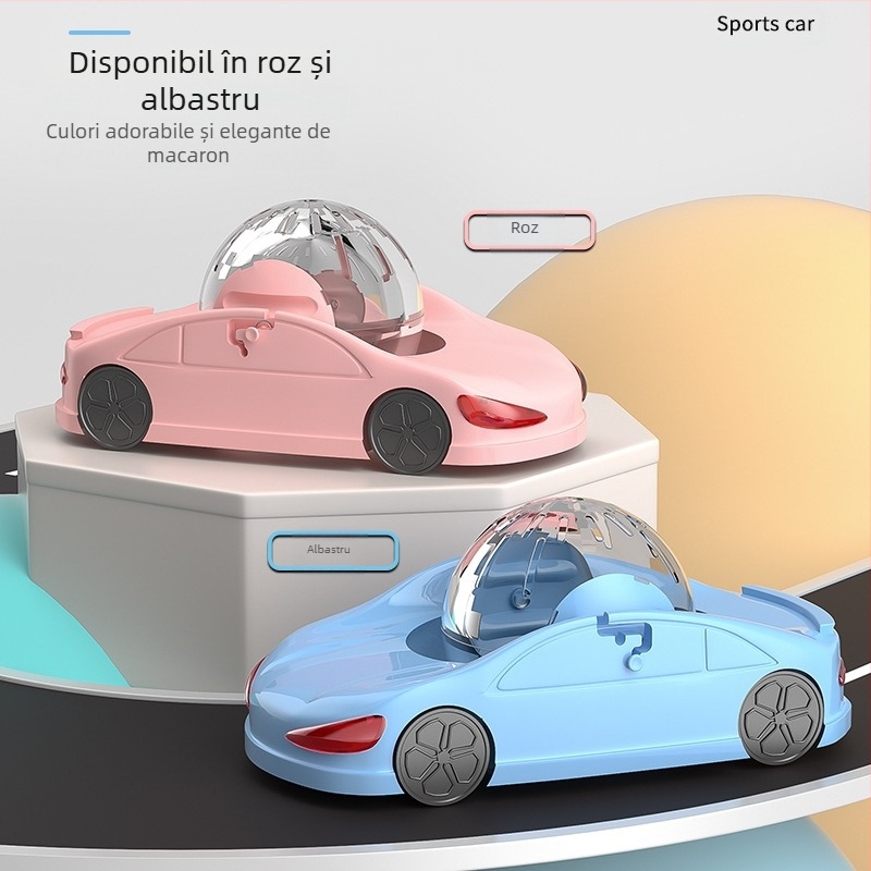 Mașină sport pentru hamster, jucărie, ursuleț de aur, minge de alergare, rolă pentru hamster extra mare, roată de alergare pentru animale mici de companie, mașină de alergare pentru hamster