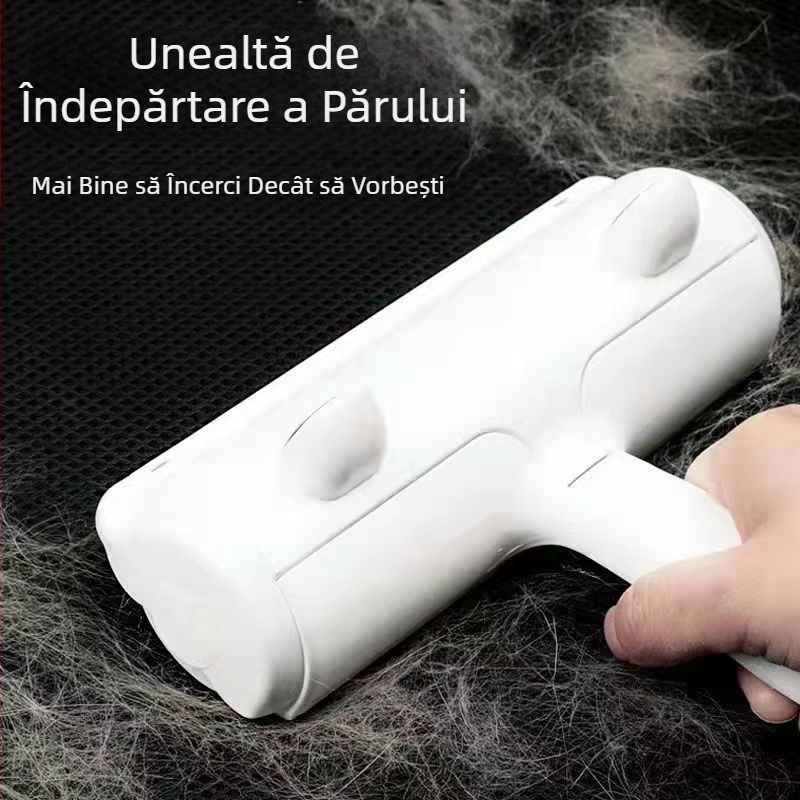 Perie portabilă de curățare pentru păr de animale de companie, perie de îndepărtare a părului cu un singur clic, perie universală de curățare și îndepărtare a părului pentru pisici și câini, produs nou