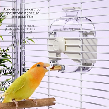 Buka Star Parrot Pin Kettle Bird Drinker Xuanfeng Automate de apă Hrănitor pentru păsări Tiger Skin Bugs Mare Hrănitor de apă