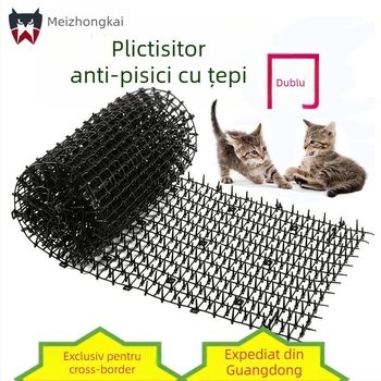 Plasă anti-pisică pentru exterior, rolă, plasă anti-pisică, plasă de izolare din plastic pentru balcon și flori, plasă anti-pisică, înjunghiere pentru unghii, pisică, pad anti-pisică