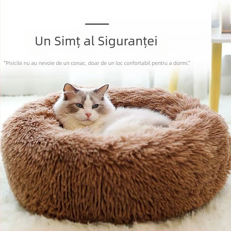 Pat de iarnă cald pentru animale de companie, îngroșat, pentru pisici, patru anotimpuri, universal, cușcă, somn profund, consumabile de iarnă pentru pisici, saltea