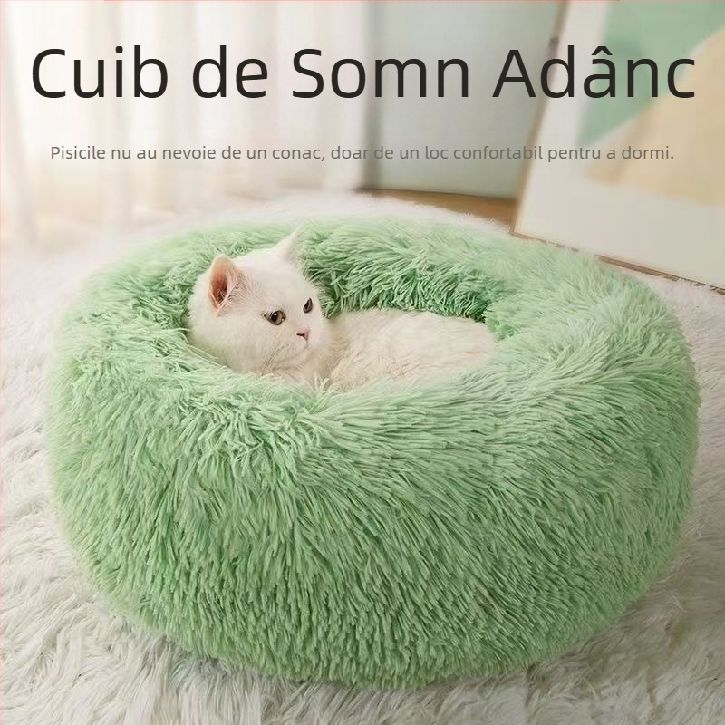 Pat de iarnă cald pentru animale de companie, îngroșat, pentru pisici, patru anotimpuri, universal, cușcă, somn profund, consumabile de iarnă pentru pisici, saltea
