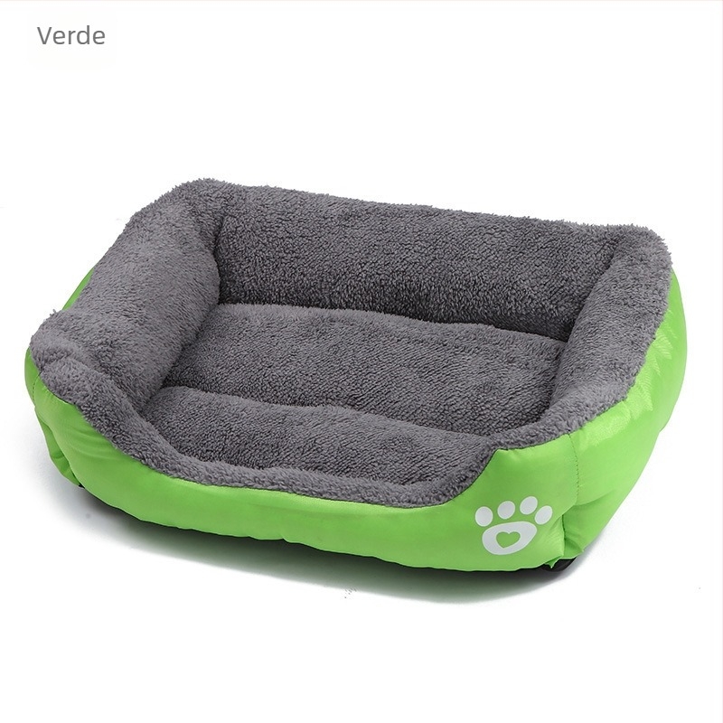Cuib universal pentru animale de companie Four Seasons, culoare bomboane, pătrat, pentru câini, saltea Teddy Pomeranian, din bumbac PP, producător en-gros