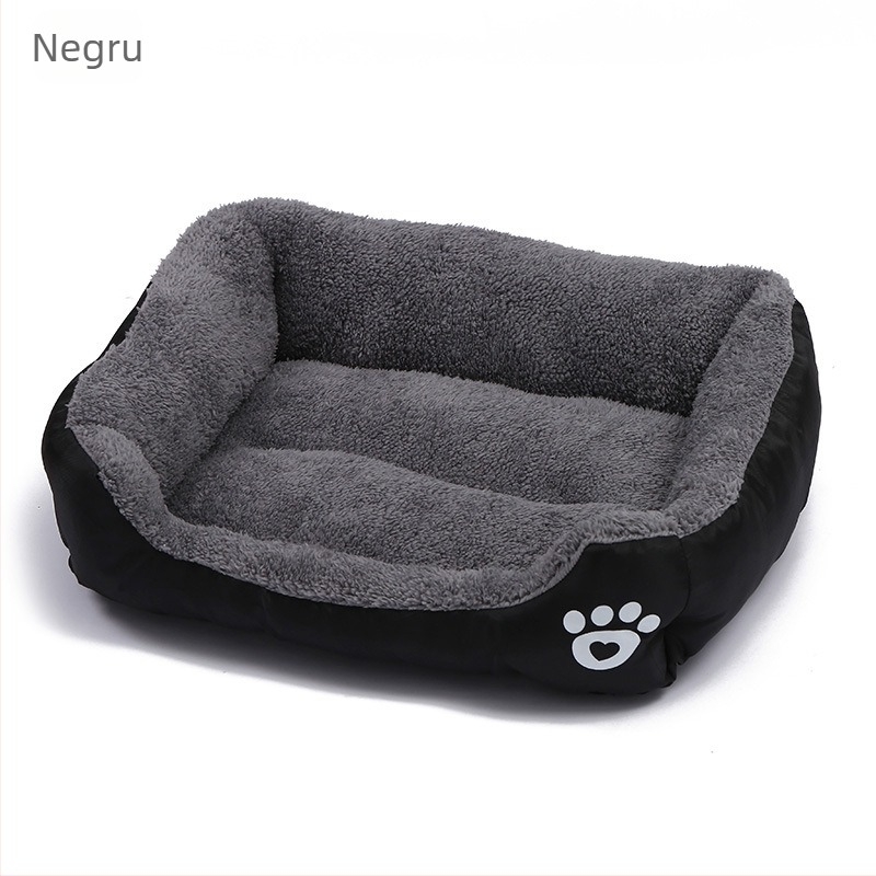 Cuib universal pentru animale de companie Four Seasons, culoare bomboane, pătrat, pentru câini, saltea Teddy Pomeranian, din bumbac PP, producător en-gros