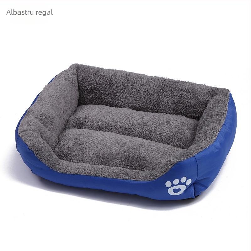 Cuib universal pentru animale de companie Four Seasons, culoare bomboane, pătrat, pentru câini, saltea Teddy Pomeranian, din bumbac PP, producător en-gros