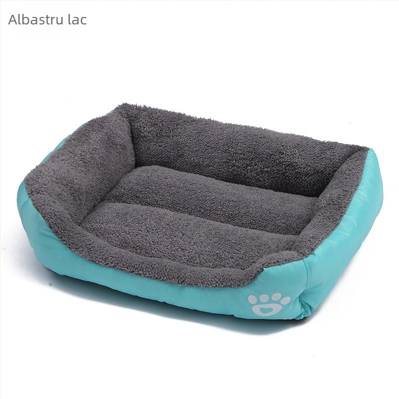 Cuib universal pentru animale de companie Four Seasons, culoare bomboane, pătrat, pentru câini, saltea Teddy Pomeranian, din bumbac PP, producător en-gros