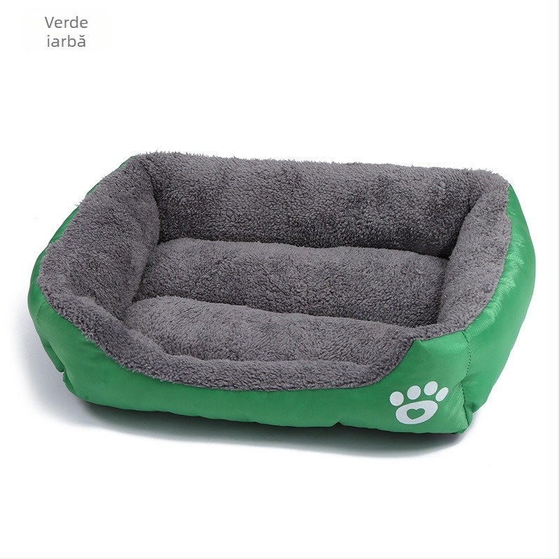 Cuib universal pentru animale de companie Four Seasons, culoare bomboane, pătrat, pentru câini, saltea Teddy Pomeranian, din bumbac PP, producător en-gros