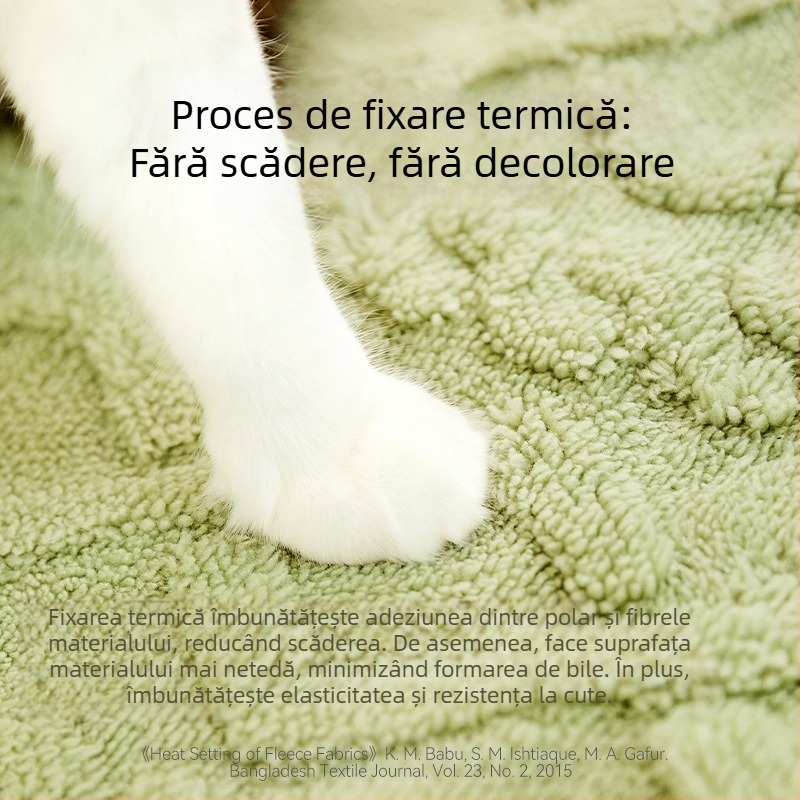 Pătură pentru animale de companie, stil ins, culoare solidă, pătură caldă pentru pisici, îngroșată, flanel, pentru canisă, saltea de dormit pentru câini, provizii