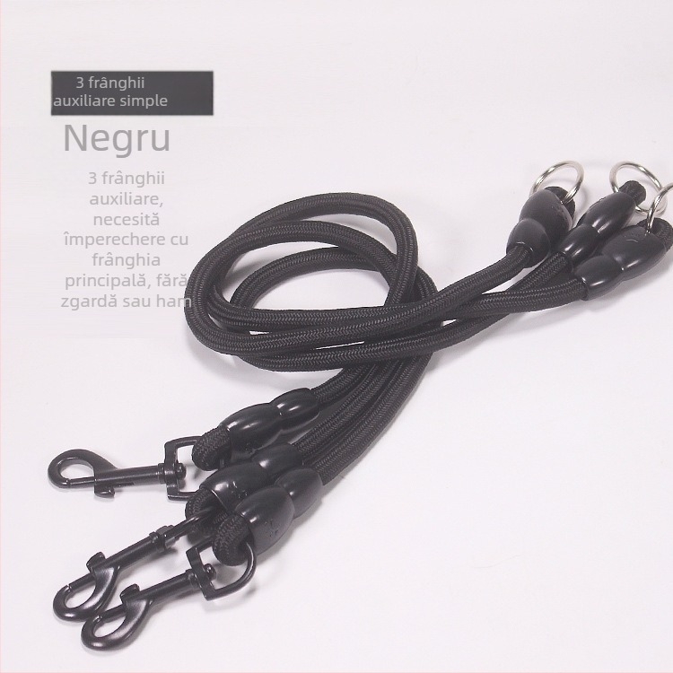 Detașabil pentru doi câini, o lesă cu două capete, pentru mersul pe jos, lesă pentru câini, lanț Teddy Golden Retriever, consumabile pentru câini mici și mari