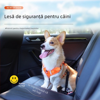 Explozii transfrontaliere Coarda de tracțiune pentru mașini de animale de companie Coarda de siguranță pentru mașini de câini Coarda de siguranță reglabilă Coarda de tracțiune pentru câini