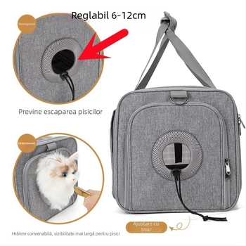 Geantă portabilă pentru animale de companie, cu un singur umăr, tip cross-body, en-gros, din fabrică, geantă pentru câini în aer liber, geantă pentru pisici, geantă pentru animale de companie de mare capacitate, respirabilă și portabilă