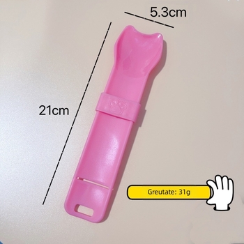 Hrană pentru pisici cu bandă pentru pisici, produs nou transfrontalier, storcător de linguriță cu bandă pentru pisici, nu murdărește mâinile, piure de carne pentru animale de companie, gustări, hrană pentru pisici