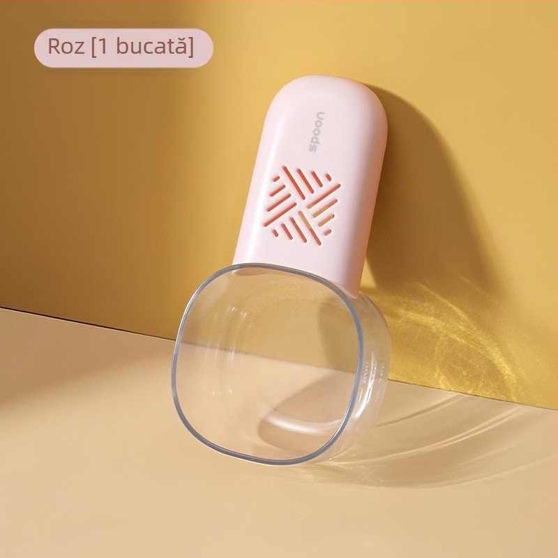 Lingură nouă din lemn pentru hrană pentru pisici, lingură pentru hrană pentru pisici cu clips, provizii pentru pisici și câini, lopată pentru hrană pentru câini, lingură pentru hrană pentru animale de companie, provizii pentru animale de companie