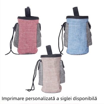 Geantă de talie pentru dresaj pentru animale de companie, capacitate mare, călătorii în aer liber, portabilă, pentru dresajul câinilor, geantă pentru hrană, gustări pentru animale de companie, en-gros