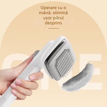 Pieptene transfrontalier pentru pisici, pentru a pluti părul, pieptene cu ac, pieptene pentru câini, perie pentru câini, artefact, pieptene pentru pisici, provizii pentru animale de companie
