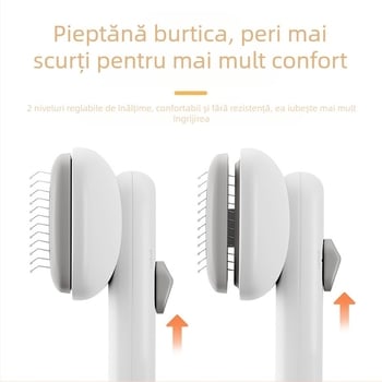 Pieptene transfrontalier pentru pisici, pentru a pluti părul, pieptene cu ac, pieptene pentru câini, perie pentru câini, artefact, pieptene pentru pisici, provizii pentru animale de companie