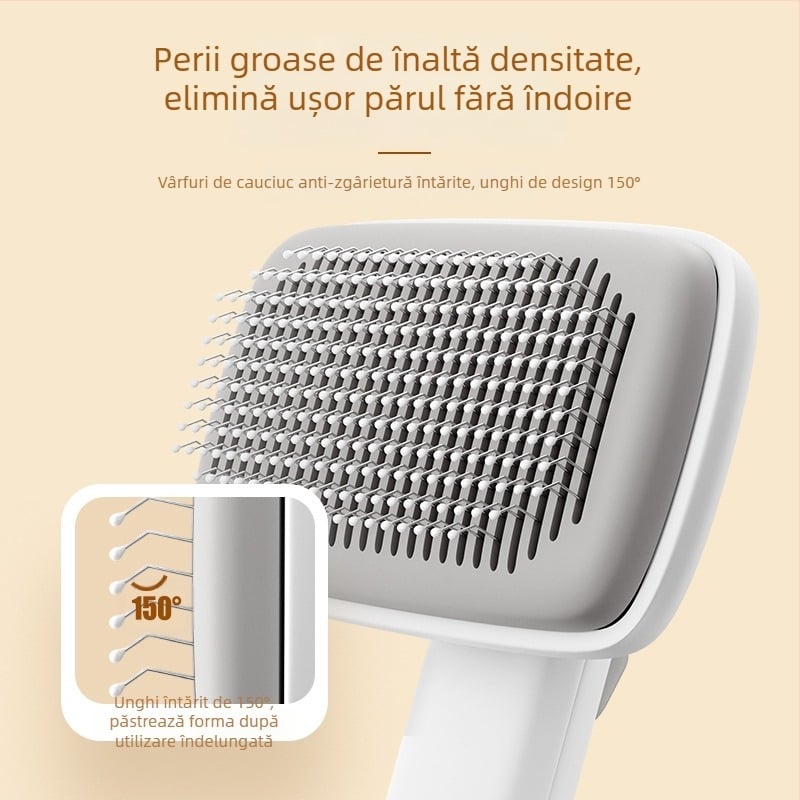 Pieptene transfrontalier pentru pisici, pentru a pluti părul, pieptene cu ac, pieptene pentru câini, perie pentru câini, artefact, pieptene pentru pisici, provizii pentru animale de companie