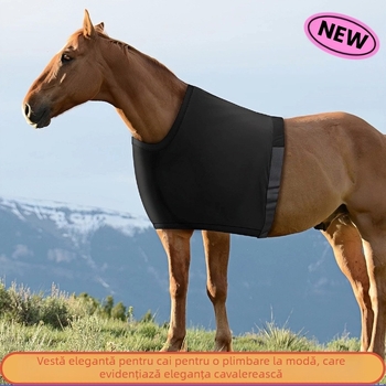 Vestă transfrontalieră pentru cai, pânză de spandex cu elasticitate ridicată, pernă de umăr pentru cal, căptușeală anti-fricțiune, consumabile ecvestre în stoc