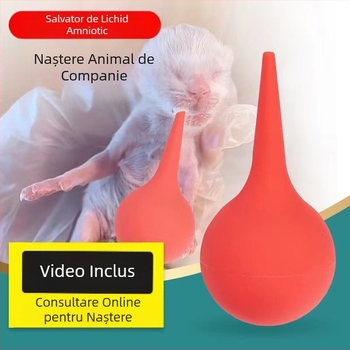 Aspirație lichid amniotic pisică animal de companie pisică aspirație nazală cățeluș sufocare salvare apă pompare lichid amniotic producție șanțuri
