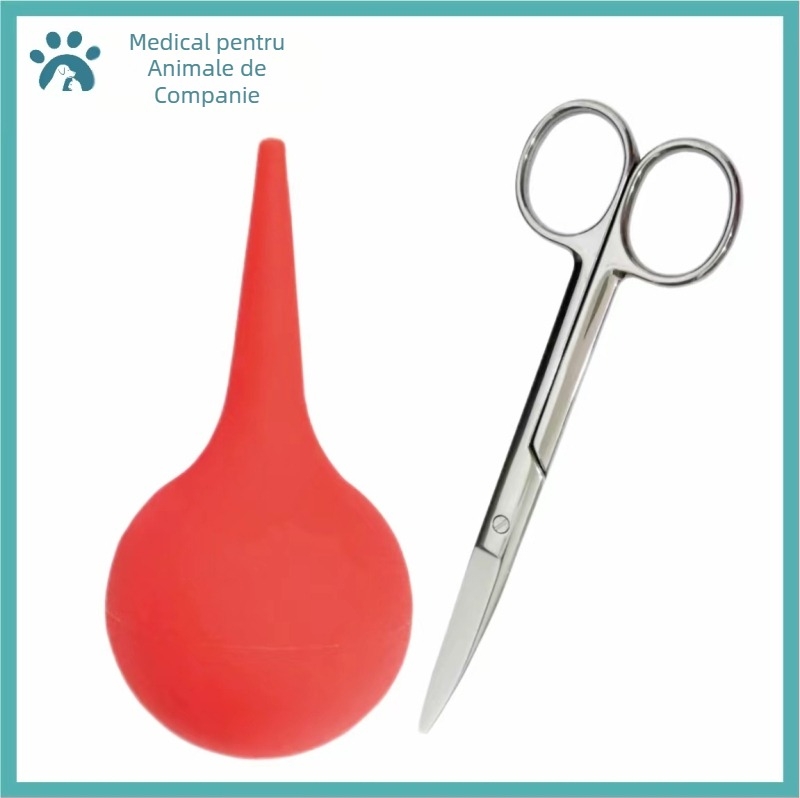 Aspirație lichid amniotic pisică animal de companie pisică aspirație nazală cățeluș sufocare salvare apă pompare lichid amniotic producție șanțuri