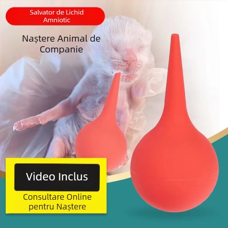 Aspirație lichid amniotic pisică animal de companie pisică aspirație nazală cățeluș sufocare salvare apă pompare lichid amniotic producție șanțuri