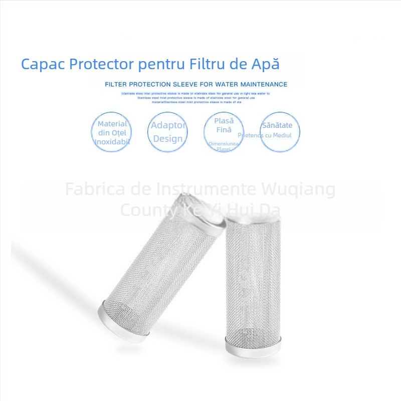Manșon protector din oțel inoxidabil pentru admisia apei din acvariu, cilindru filtru acvariu în sita filtrului de aspirație