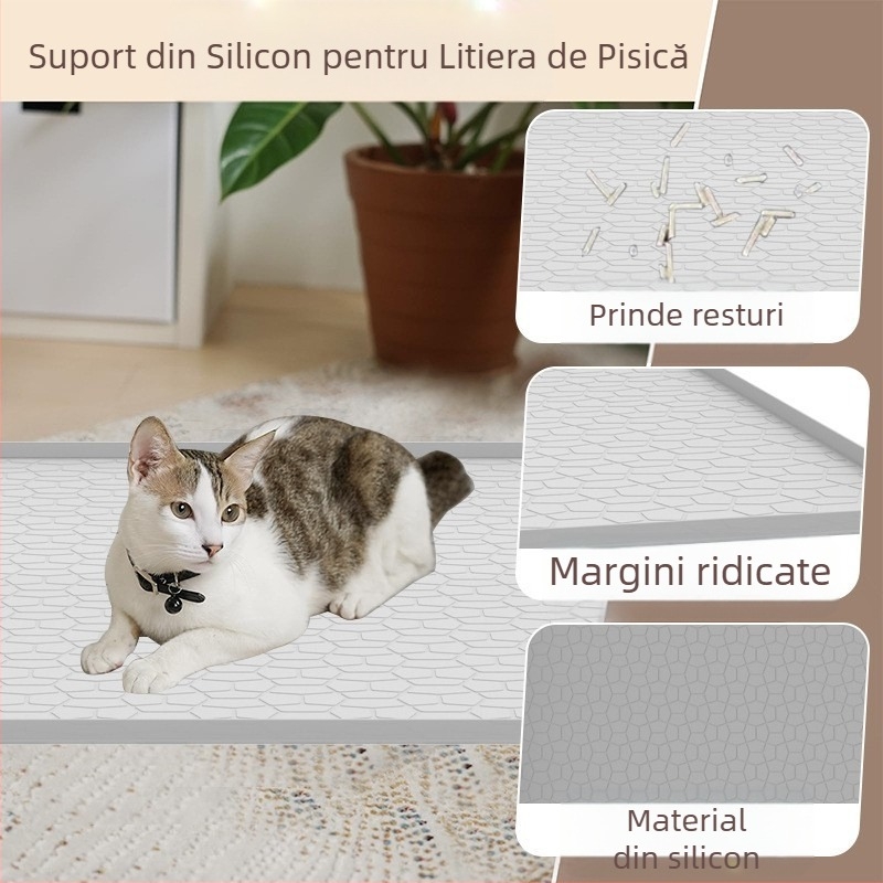 Pet podea covor impermeabil anti-urină pisică covor câine dormit covor anti-scoatere mare silicon pisică așternut covor câine cușcă pad Placemat